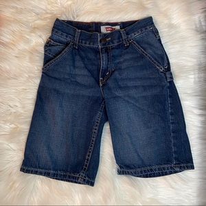 Levi blue jeans shorts